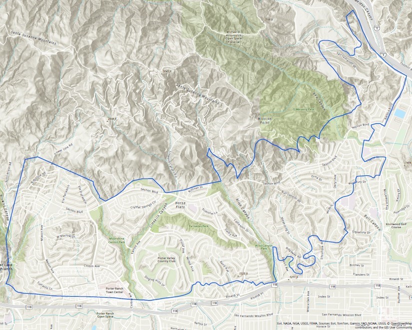 Map of Affected Communities
