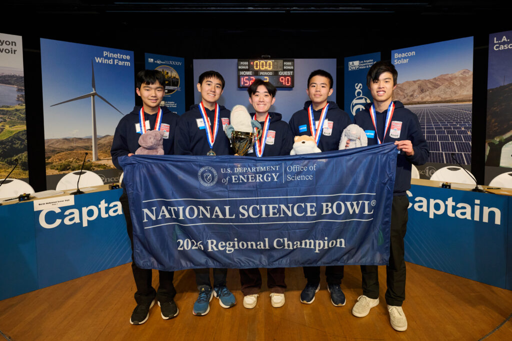 North Hollywood Senior High School Wins 34th Annual LADWP Regional Science Bowl Competition