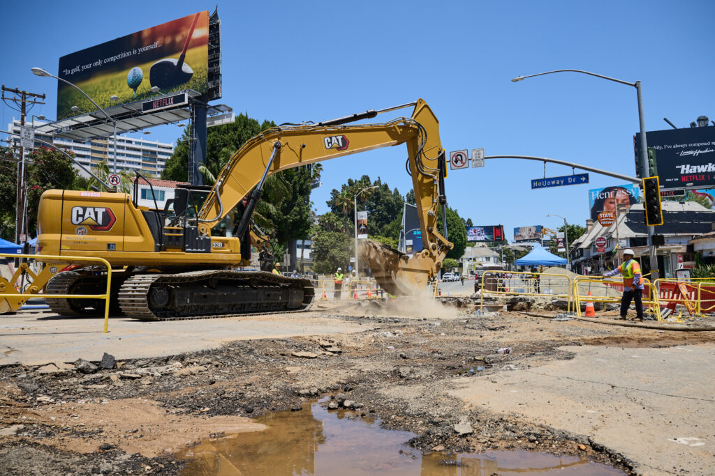 REVISED: LADWP Continues 24/7 Repair Operations on West Hollywood Trunk Line Repair – 7PM July, 19, 2026